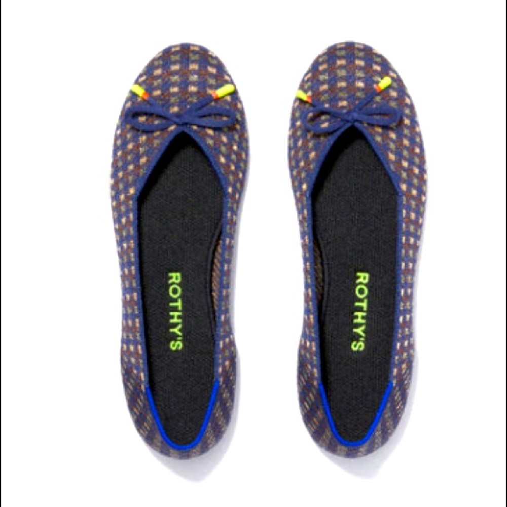 Evening metallic Rothys 8